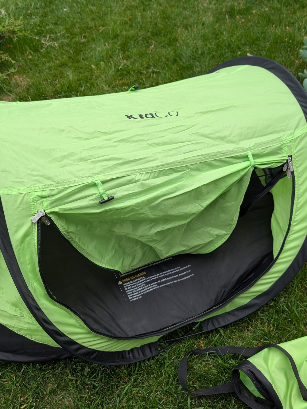 KidCo Pop-Up Play Tent - Bright Lime Green